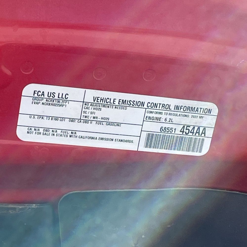 2022 Ram 1500 TRX