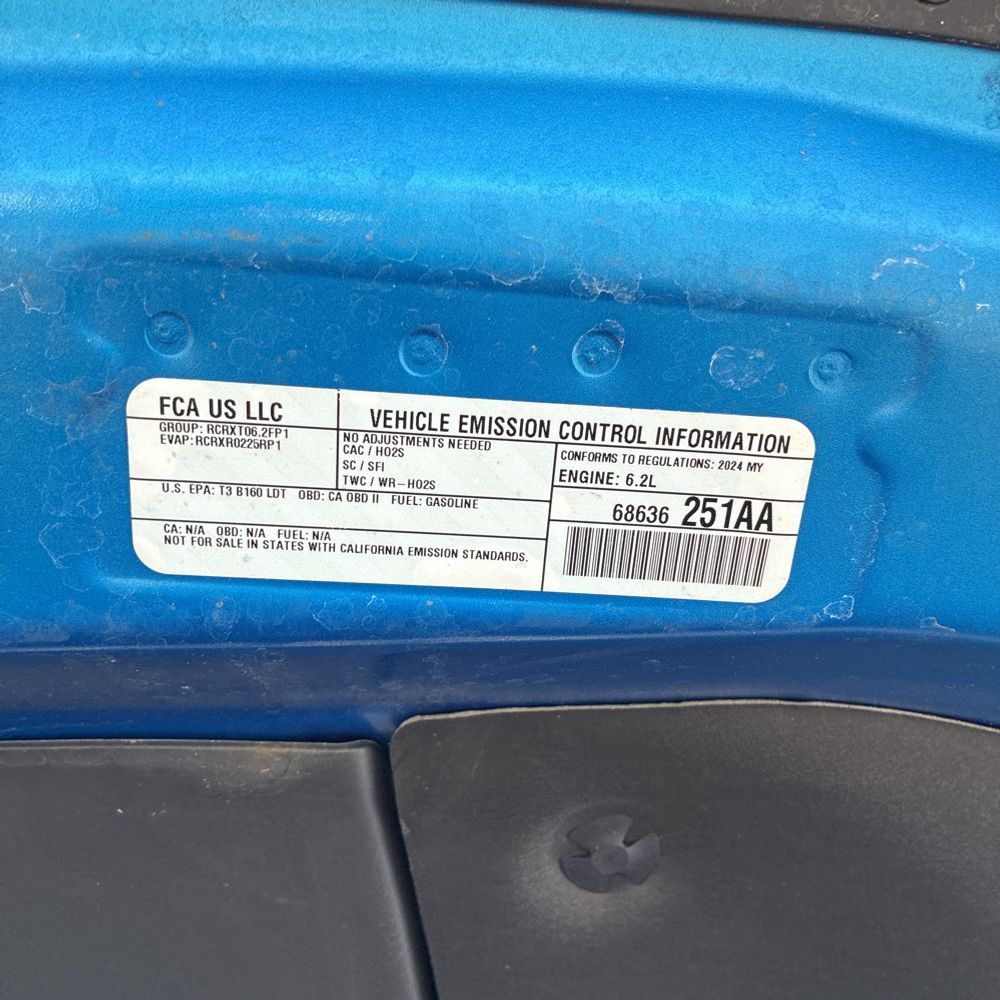2024 Ram 1500 TRX Crew Cab 4x4 5'7" Box