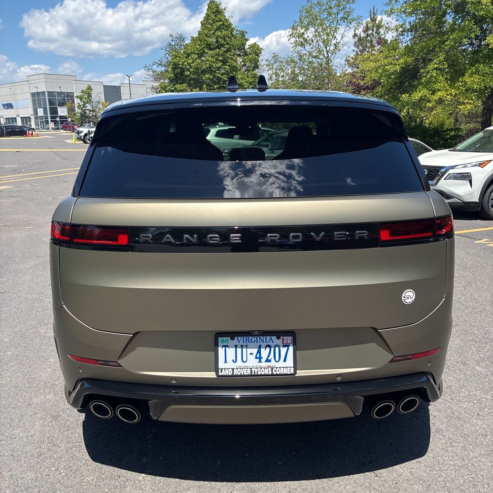 2024 Land Rover Range Rover Sport SV Edition One Carbon Bronze