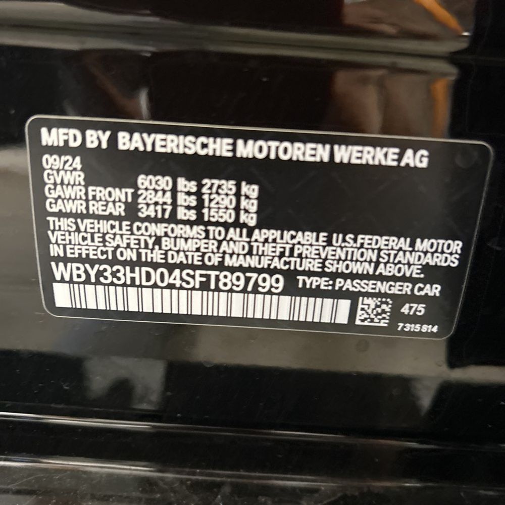 2025 BMW i4 Gran Coupe M50
