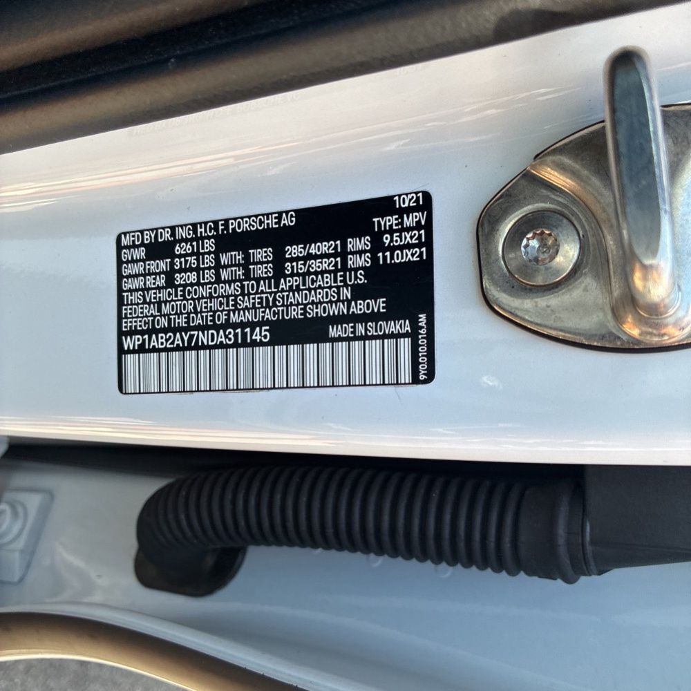 2022 Porsche Cayenne S